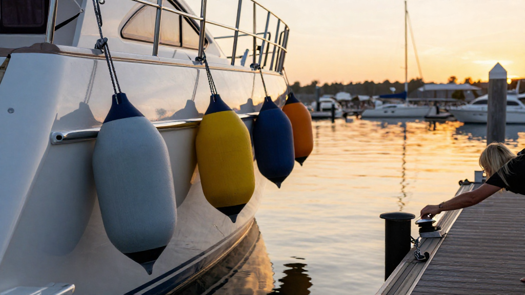 How to Select the Right Boat Fenders for Docking