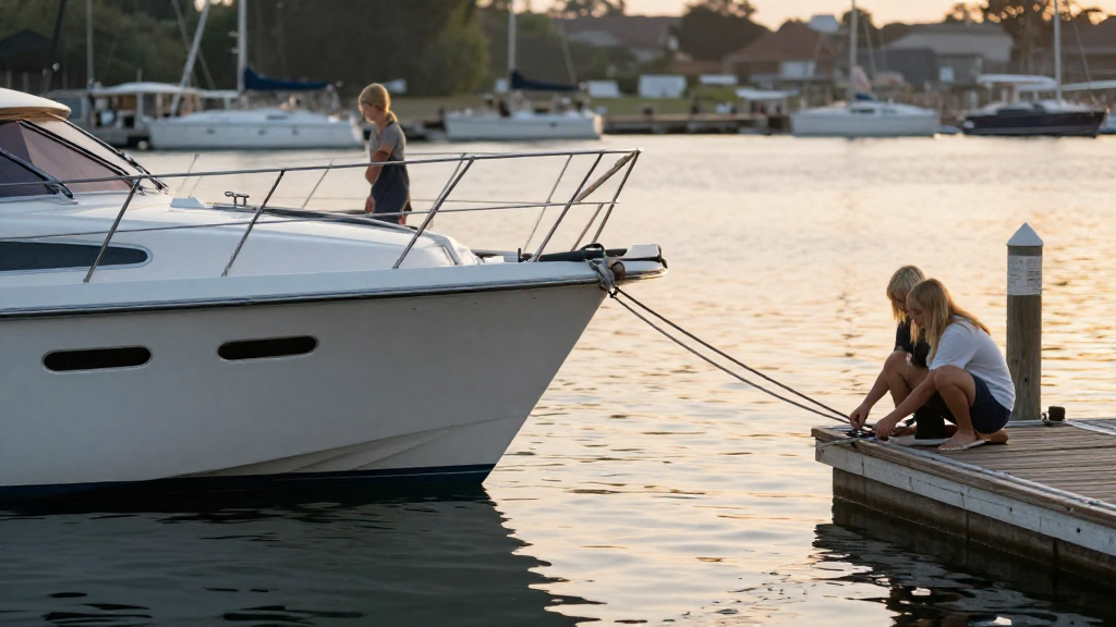 How to Tie a Boat to a Dock the Right Way