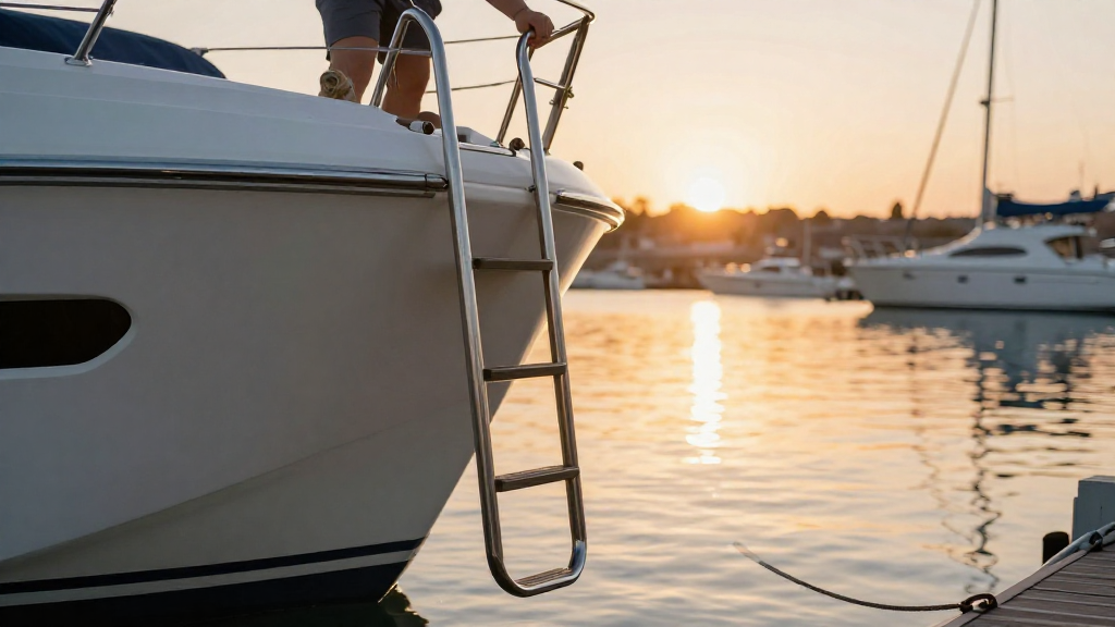 How to Mount a Ladder on Your Boat