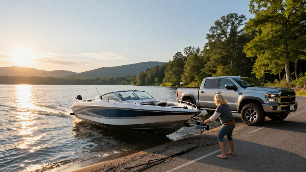 How to Tow a Ski Boat the Right Way