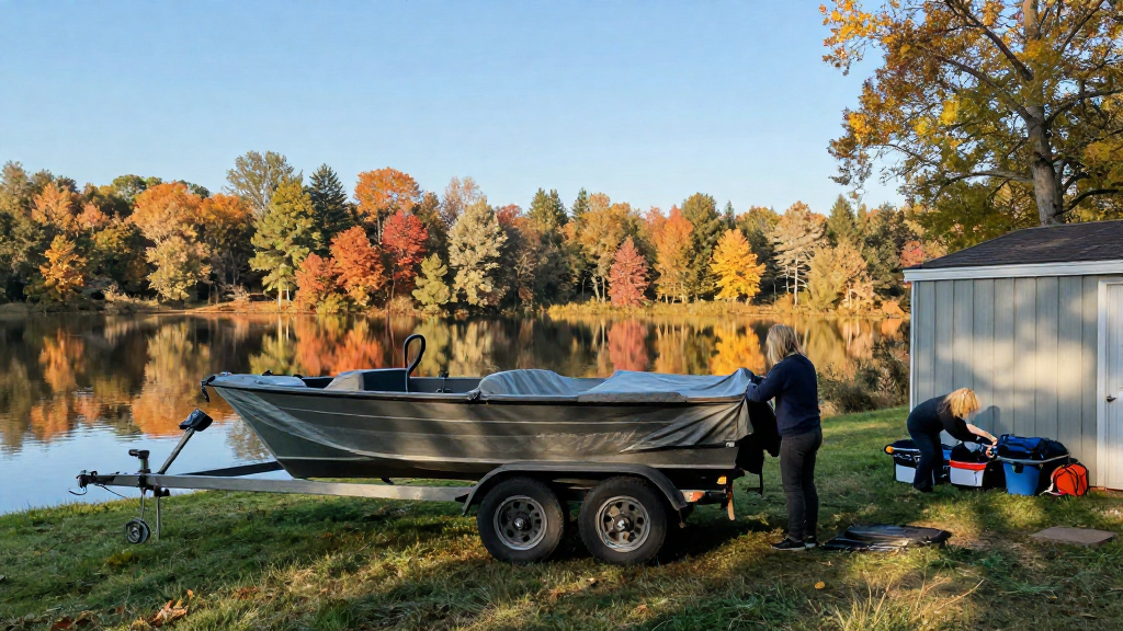 How to Store a Boat Trailer in the Off-Season