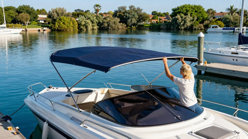 How to Install a Bimini Top on Your Boat