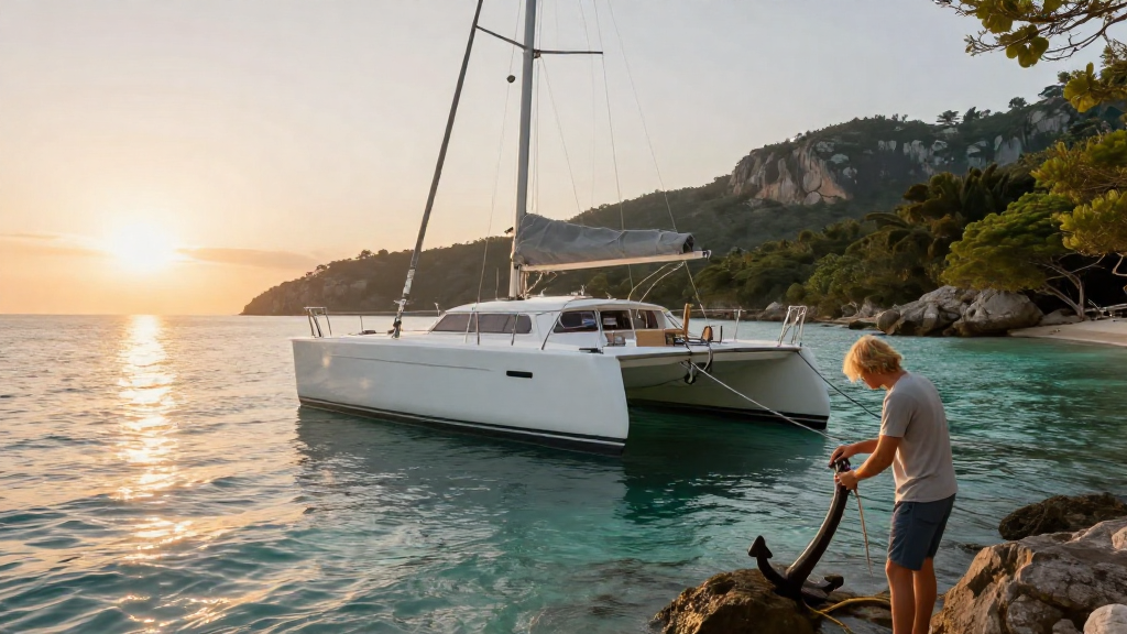 How to Anchor a Catamaran in Shallow and Deep Waters