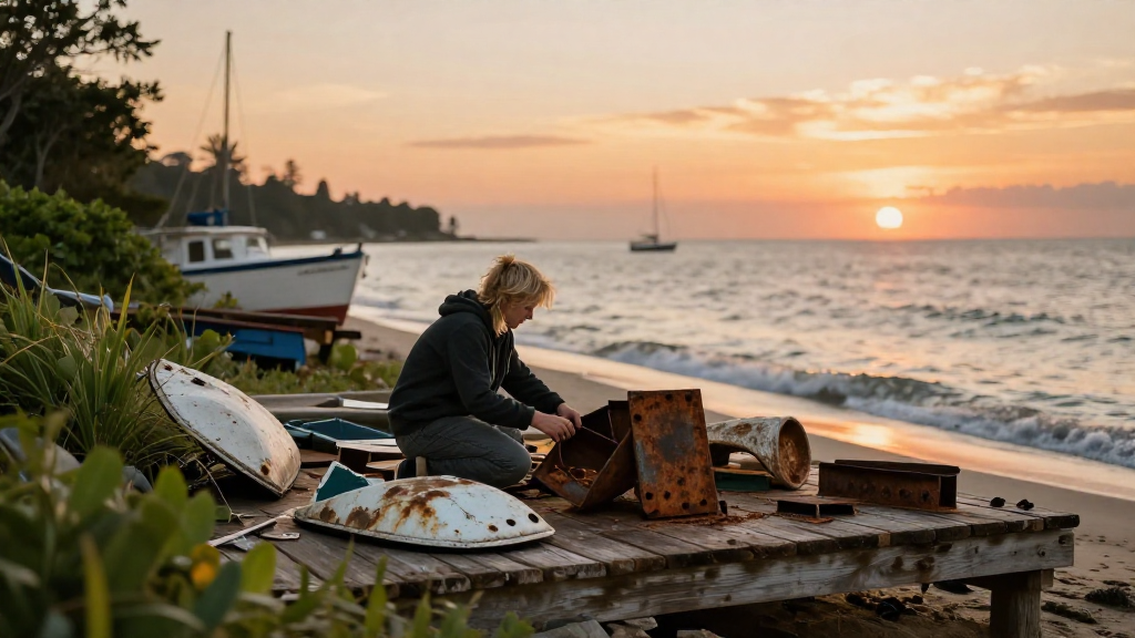 How to Recycle Old Boat Parts Responsibly